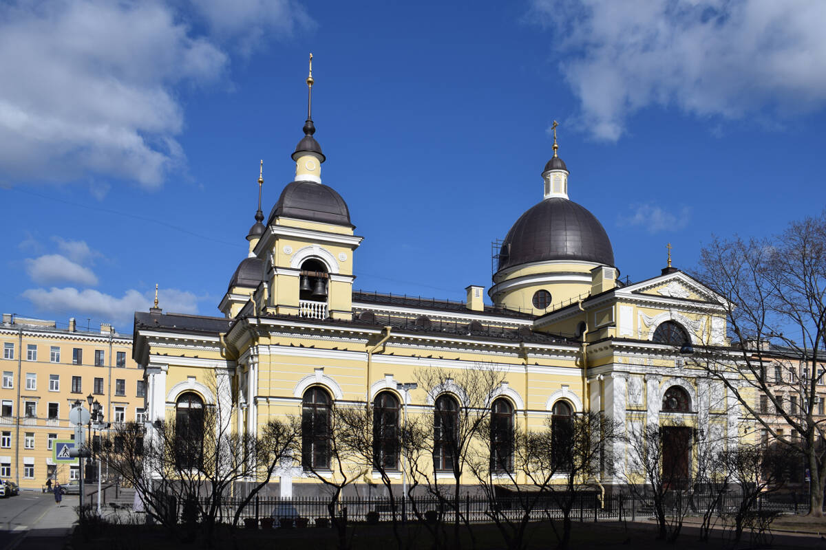 Церковь Рождества Христова на Песках (новая), Центральный район (Санкт-Петербург, г. Санкт-Петербург). фасады