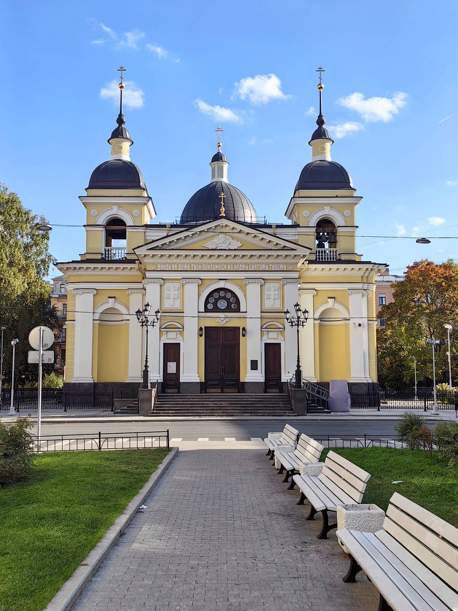 Церковь Рождества Христова на Песках (новая), Центральный район (Санкт-Петербург, г. Санкт-Петербург). фасады
