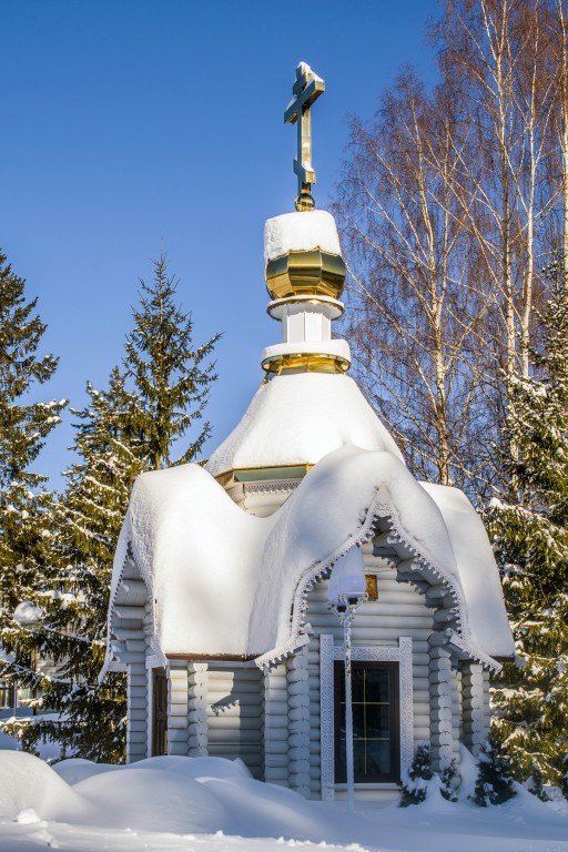 Неизвестная часовня, Порошино (Вятка (Киров), город, Кировская область). документальные фотографии, Неизвестная часовня в Порошино