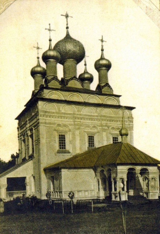 Селижаров Троицкий монастырь. Собор Троицы Живоначальной, Селижарово (Селижаровский район, Тверская область). архивная фотография, Открытка 1912 г., источник: pastvu.com/p/195896