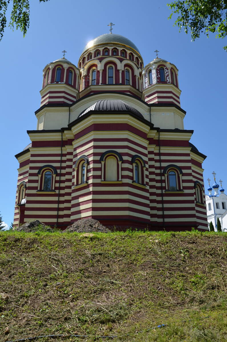 Успенский мужской монастырь. Церковь Благовещения Пресвятой Богородицы, Орёл (Орёл, город, Орловская область). фасады, Восточный фасад