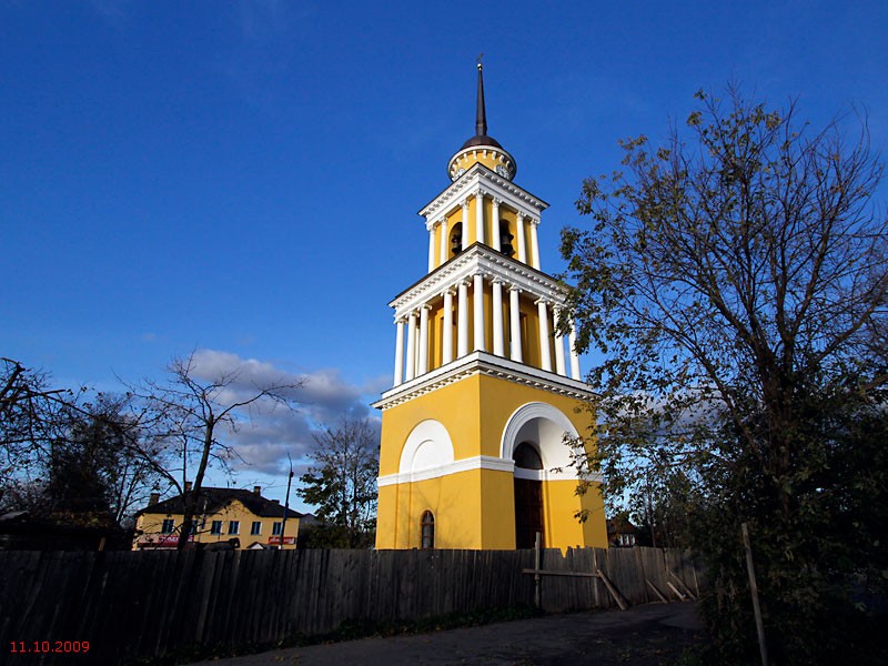 Селижаров Троицкий монастырь. Колокольня (новая), Селижарово (Селижаровский район, Тверская область). дополнительная информация