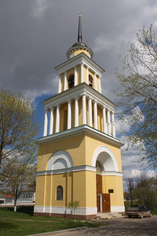 Селижаров Троицкий монастырь. Колокольня (новая), Селижарово (Селижаровский район, Тверская область). фасады