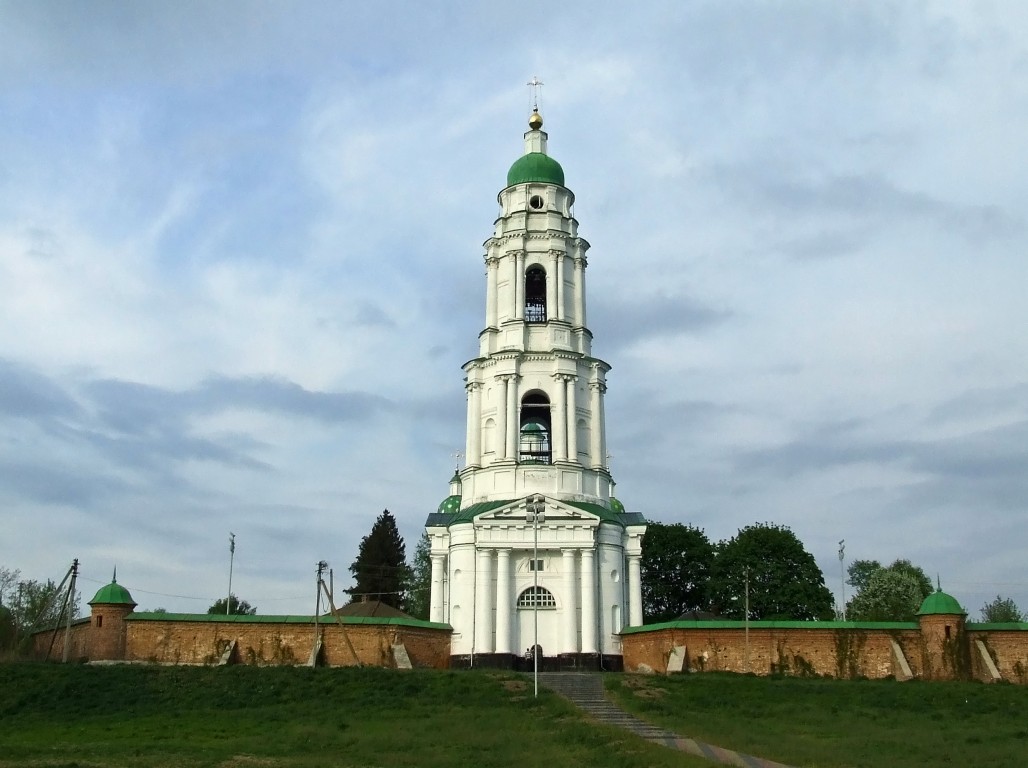 Мгарь. Спасо-Преображенский Мгарский монастырь. Колокольня. фасады