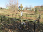 Церковь Спаса Нерукотворного Образа, Поклонный крест на месте храма<br>, Аргамаково, Белинский район, Пензенская область