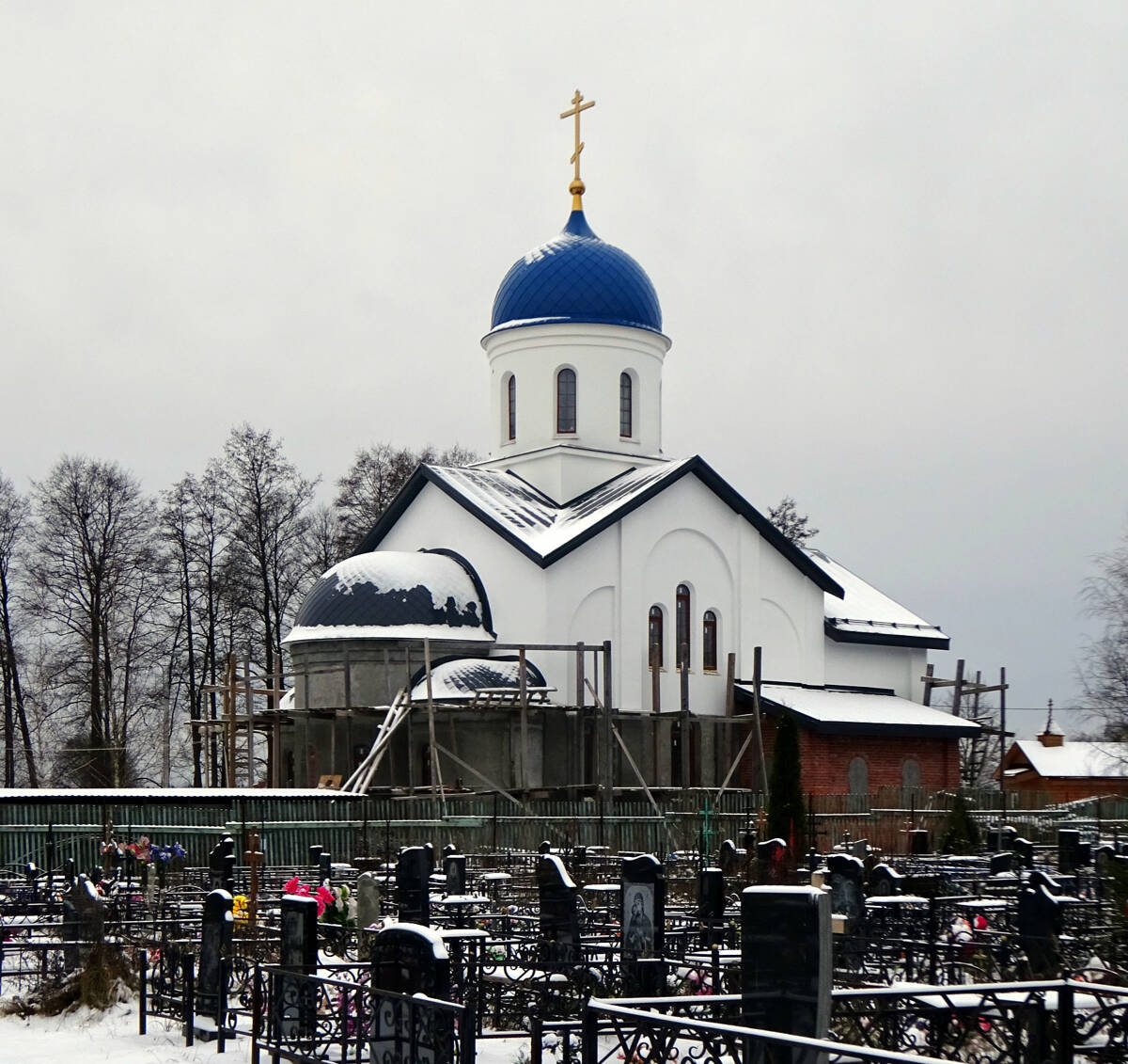 Церковь Рождества Пресвятой Богородицы (новая), Савостьяново (Орехово-Зуевский городской округ, Московская область). фасады