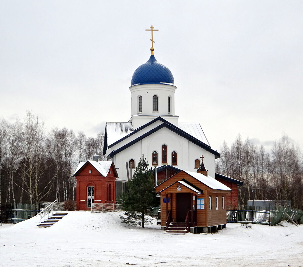 Церковь Рождества Пресвятой Богородицы (новая), Савостьяново (Орехово-Зуевский городской округ, Московская область). фасады