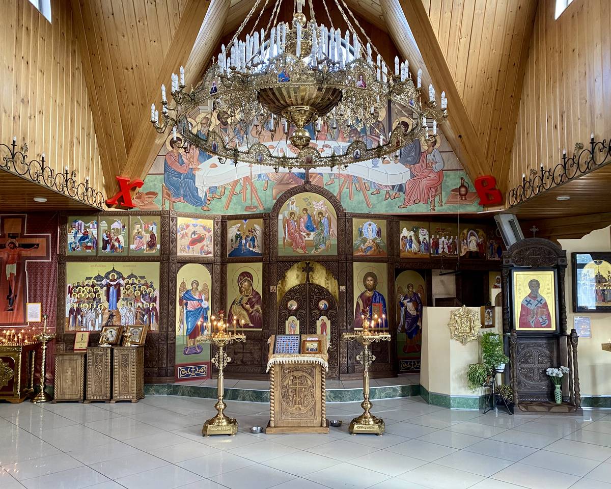 Церковь Всех Святых, в земле Сибирской просиявших, Анжеро-Судженск (Анжеро-Судженск, город, Кемеровская область). интерьер и убранство