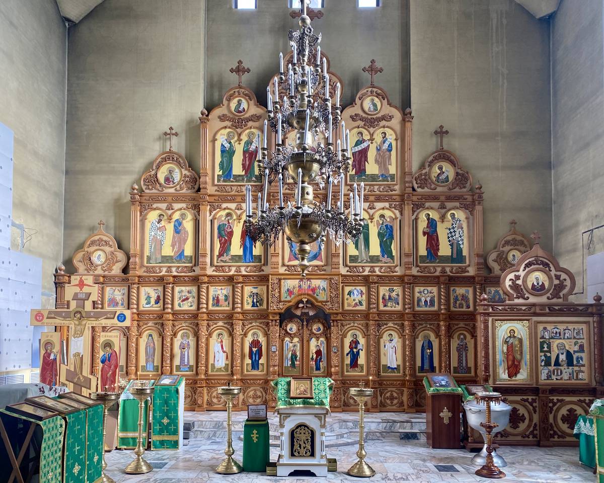Церковь Серафима Саровского, Рудничный (Анжеро-Судженск, город, Кемеровская область). интерьер и убранство