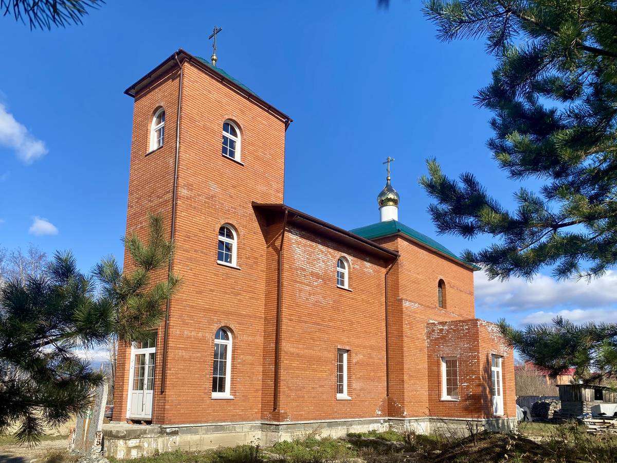 Церковь Онуфрия Великого, Яя (Яйский район, Кемеровская область). фасады, Вид с ЮЗ