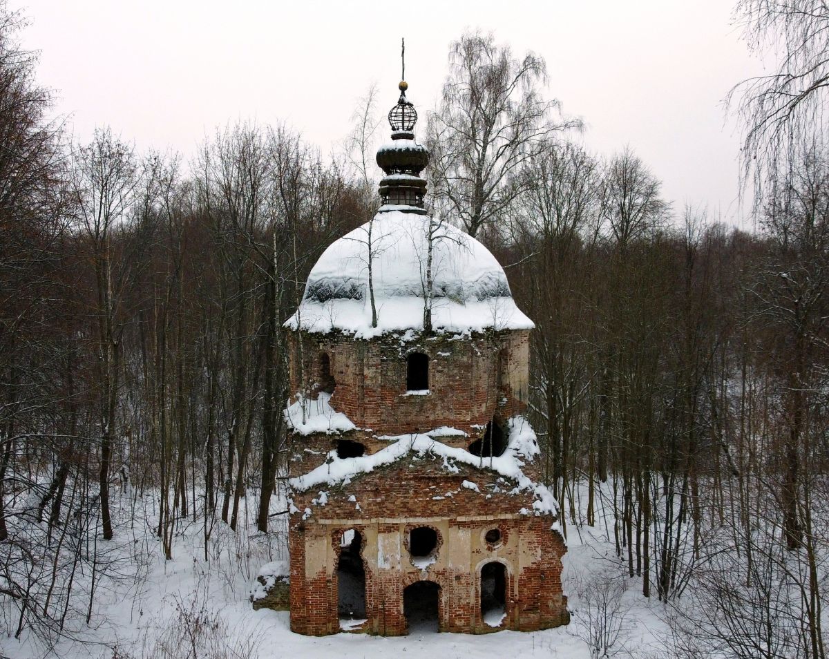 Церковь Воскресения Христова, Воскресенское (Калязинский район, Тверская область). фасады