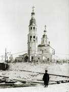 Церковь Успения Пресвятой Богородицы (старая), Фото нач. ХХ века. Приблизительная датировка: 1910-1917 гг.<br>, Архангельск, Архангельск, город, Архангельская область