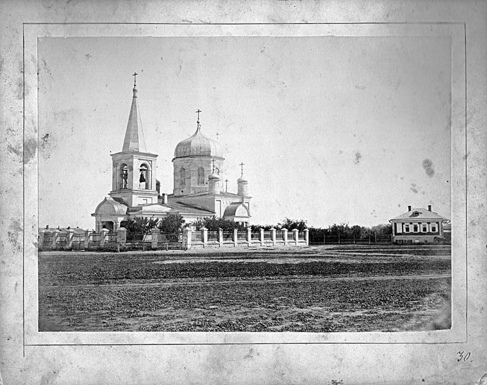 Уральск. Церковь Успения Пресвятой Богородицы. архивная фотография, Церковь Успения Пресвятой Богородицы