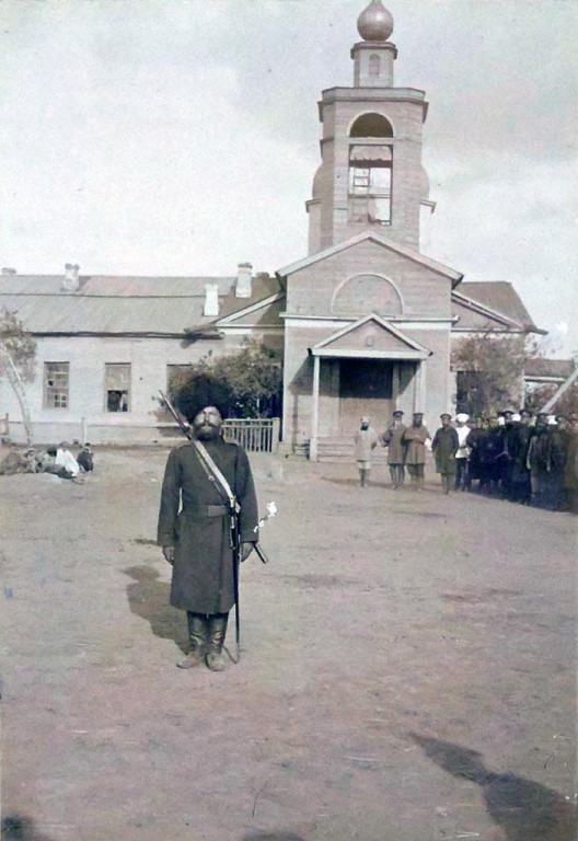 Церковь Казанской иконы Божией Матери, Уральск (Западно-Казахстанская область, Казахстан). архивная фотография, Батальонная Церковь
