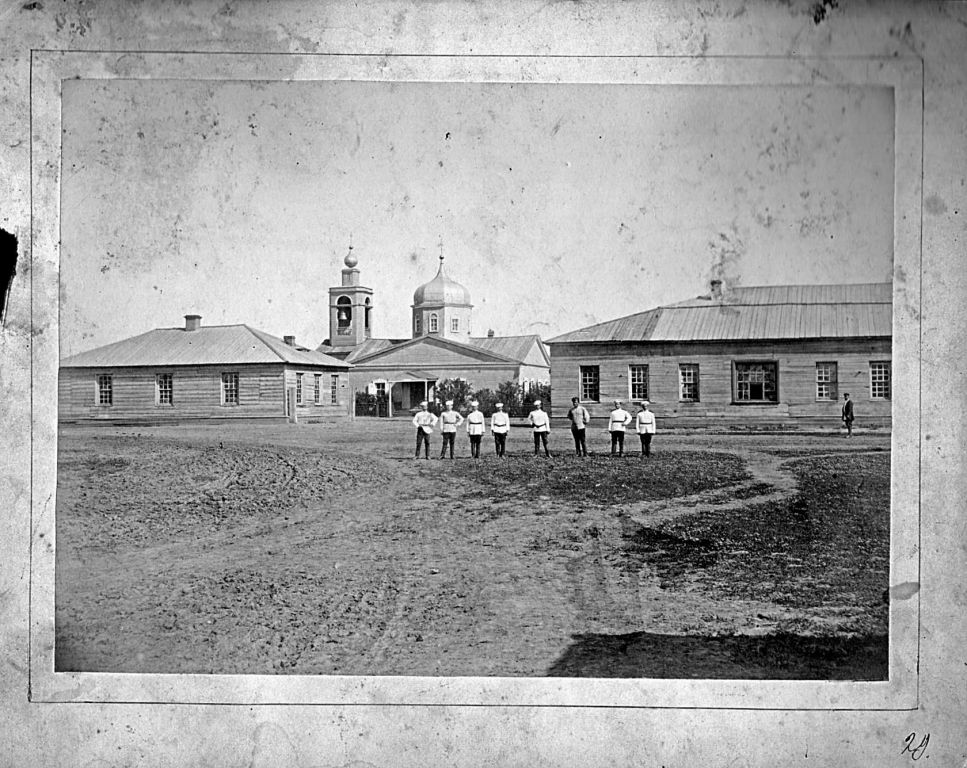 Уральск. Церковь Казанской иконы Божией Матери. архивная фотография, Казанская (Батальонная) Церковь