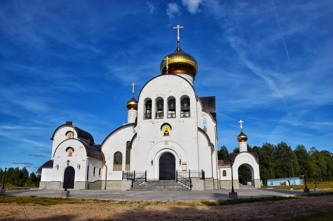 Всеволодкино. Спасо-Богородицкий Одигитриевский женский монастырь. Собор Покрова Пресвятой Богородицы. художественные фотографии