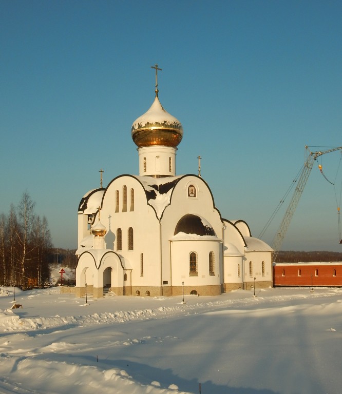 Всеволодкино. Спасо-Богородицкий Одигитриевский женский монастырь. Собор Покрова Пресвятой Богородицы. фасады