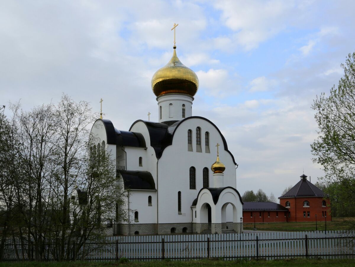 Спасо-Богородицкий Одигитриевский женский монастырь. Собор Покрова Пресвятой Богородицы, Всеволодкино (Вяземский район, Смоленская область). фасады