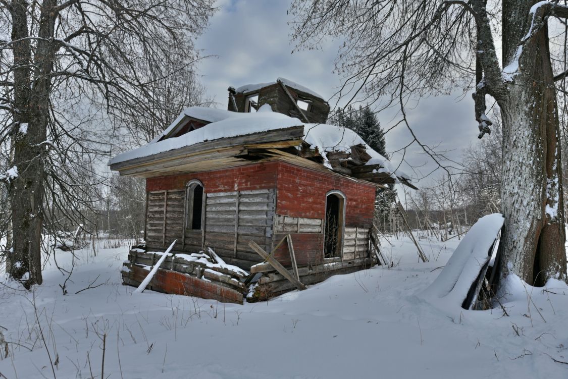 Часовня Илии Пророка, Маньково (Вышневолоцкий район и г. Вышний Волочёк, Тверская область). дополнительная информация, Вид с северо-запада