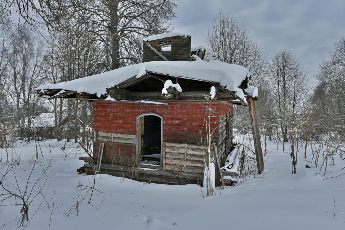 Часовня Илии Пророка, Маньково (Вышневолоцкий район и г. Вышний Волочёк, Тверская область). дополнительная информация, Вид с запада