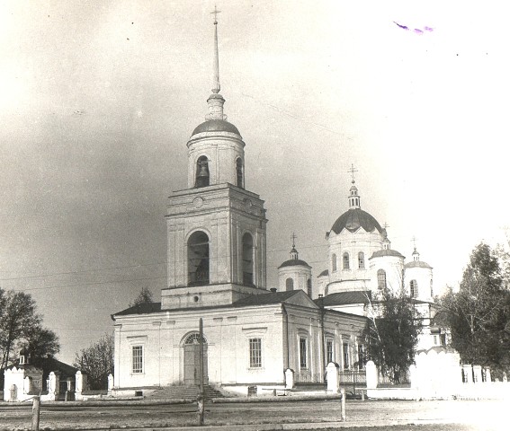 Церковь Троицы Живоначальной (старая), Шаранга (Шарангский район, Нижегородская область). архивная фотография, Фото из собрания Шарангского краеведческого музея