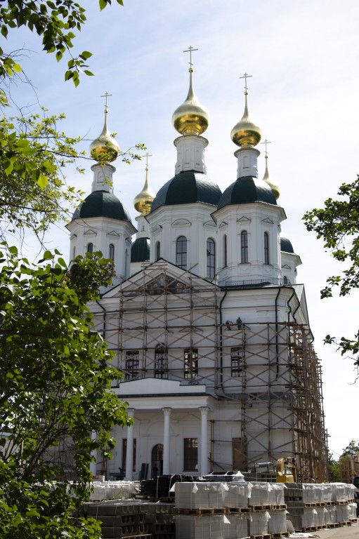 Успенская пустынь. Собор Успения Пресвятой Богородицы (новый), Саров (Саров, город, Нижегородская область). документальные фотографии