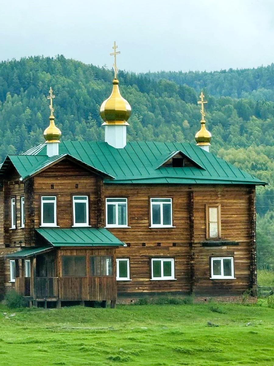 фасады. Церковь Илии Пророка, Тибельти (Слюдянский район, Иркутская область)