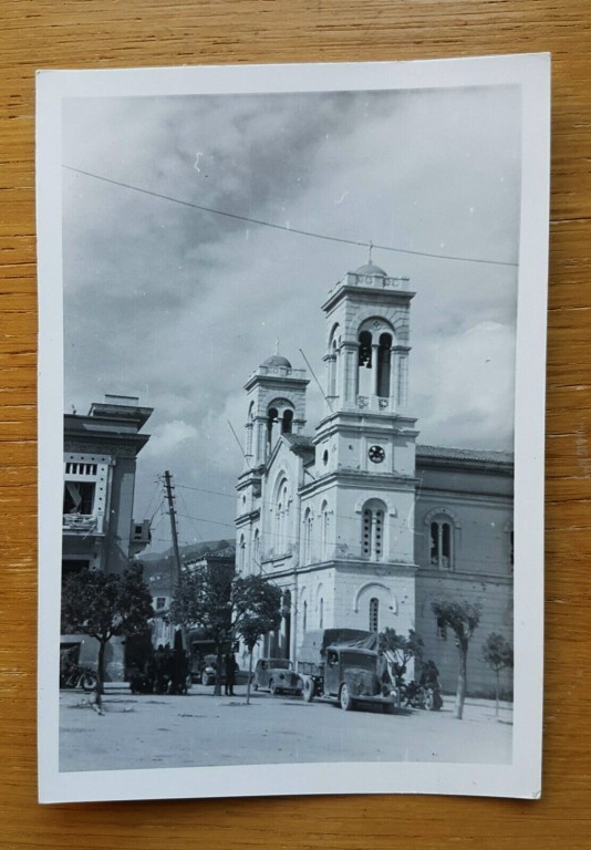 Собор Благовещения Пресвятой Богородицы, Ламия (Центральная Греция (Στερεά Ελλάδα), Греция). архивная фотография, Фото 1941 г. с аукциона e-bay.de