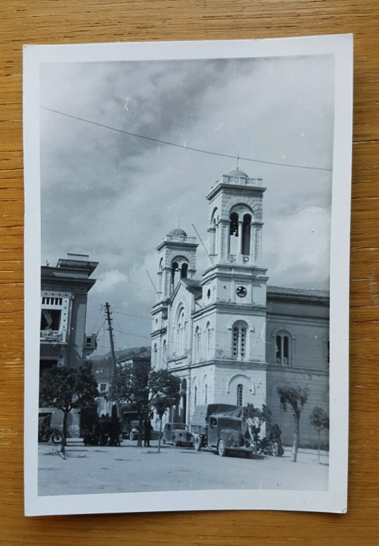 Ламия. Собор Благовещения Пресвятой Богородицы. архивная фотография, Фото 1941 г. с аукциона e-bay.de