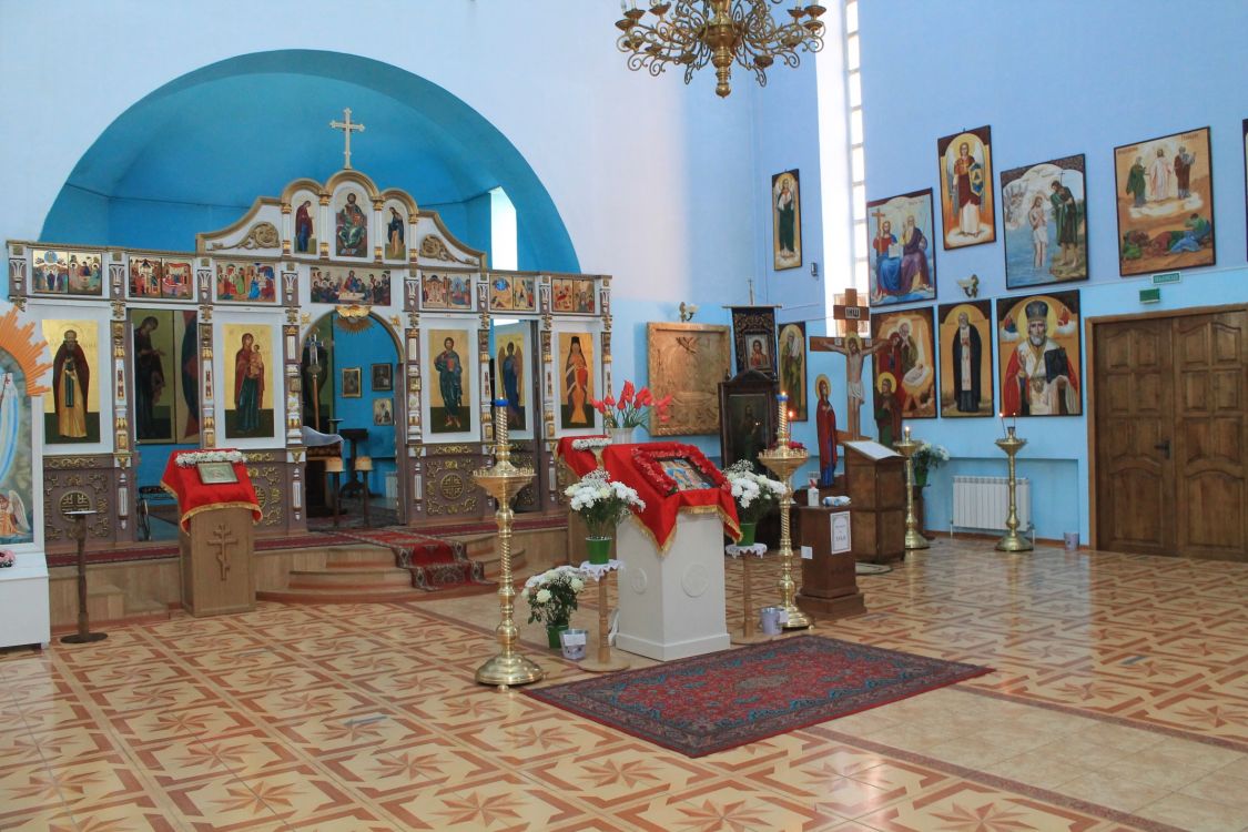 Церковь Успения Пресвятой Богородицы, Пелагиада (Шпаковский район, Ставропольский край). интерьер и убранство, Внутреннее убранство