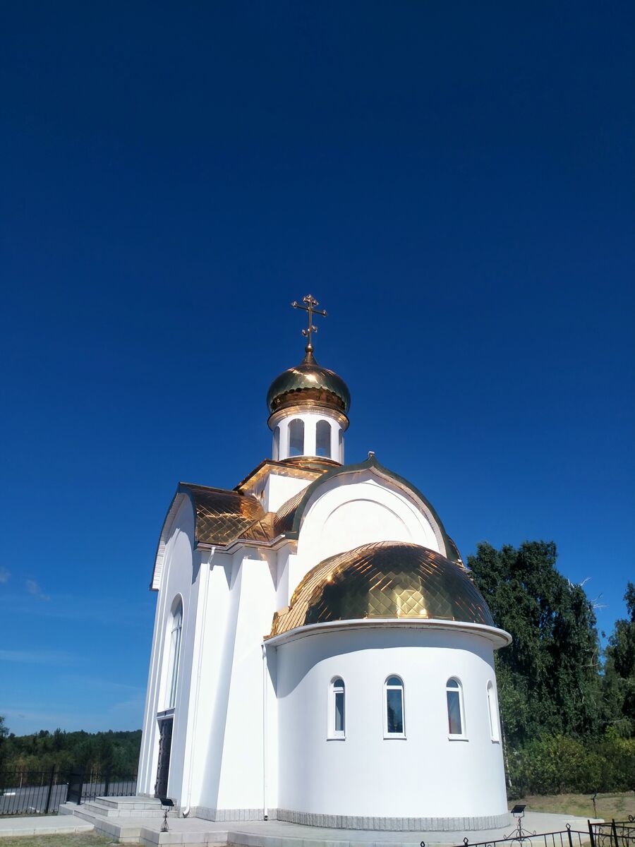 Церковь Татианы, Новоспасское (Новоспасский район, Ульяновская область). общий вид в ландшафте