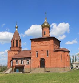 Кармалиновская. Церковь Николая Чудотворца