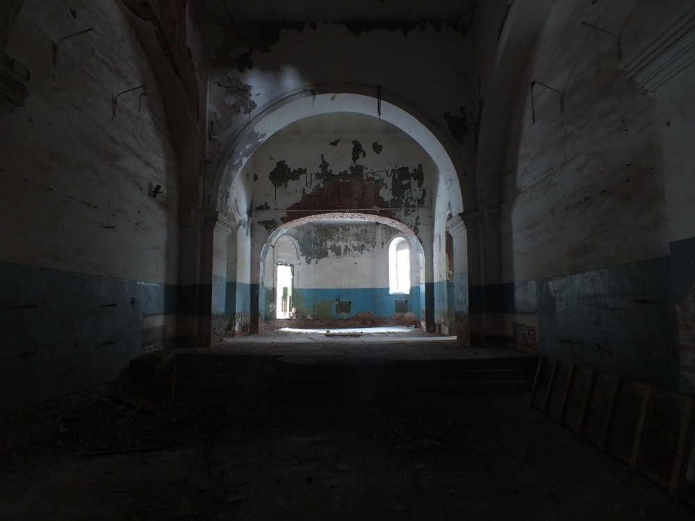 Церковь Николая Чудотворца, Дворец (Очёрский район, Пермский край). интерьер и убранство