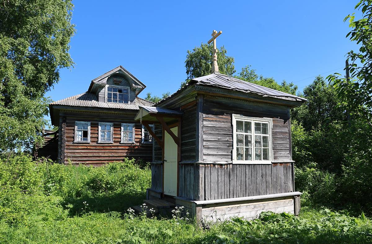 фасады. Часовня Николая Чудотворца (?), Сергеево (Онежский район, Архангельская область)