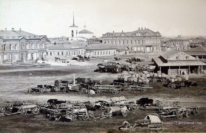 Церковь Преображения Господня (старая), Волгоград (Волгоград, город, Волгоградская область). архивная фотография, Фото приблизительно 1870 года (храм до реконструкции)