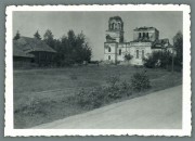 Церковь Покрова Пресвятой Богородицы (утраченная), Фото 1941 г. с аукциона e-bay.de<br>, Пески, Шимский район, Новгородская область