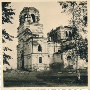 Церковь Покрова Пресвятой Богородицы (утраченная), Фото 1941 г. с аукциона e-bay.de<br>, Пески, Шимский район, Новгородская область