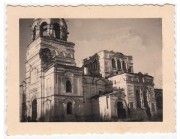 Церковь Покрова Пресвятой Богородицы (утраченная), Фото 1941 г. с аукциона e-bay.de<br>, Пески, Шимский район, Новгородская область