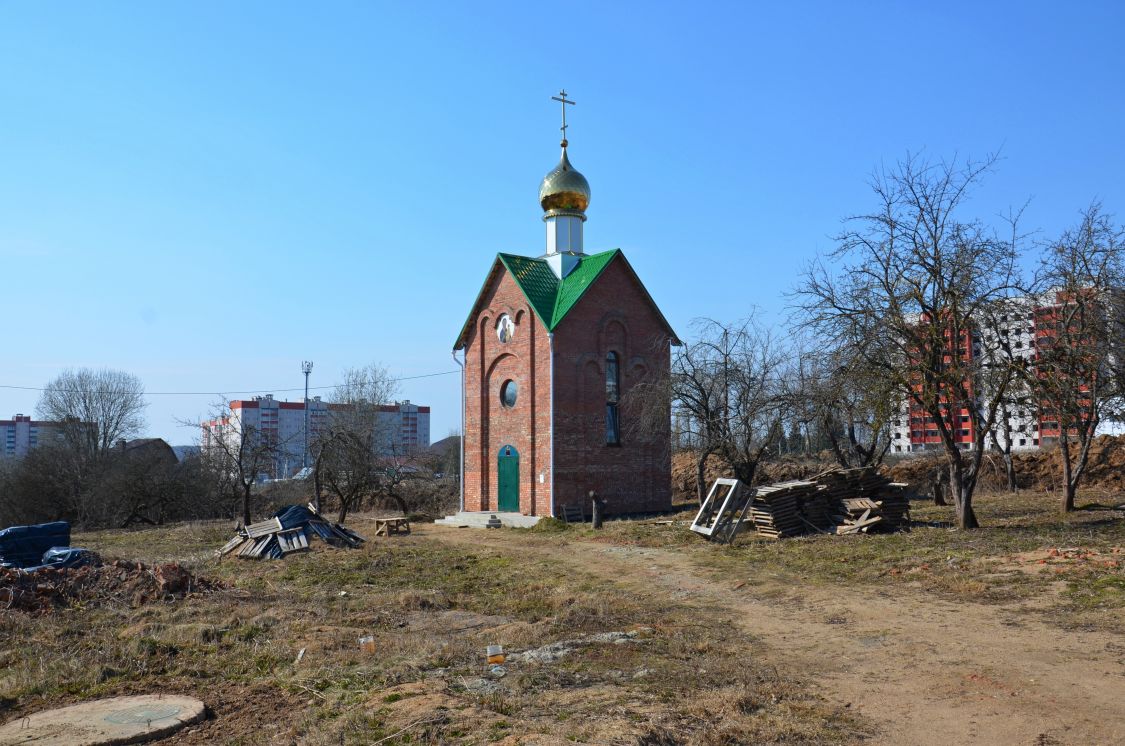 Часовня Ксении Петербургской на Одинцовском кладбище, Смоленск (Смоленск, город, Смоленская область). общий вид в ландшафте