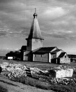Церковь Михаила Архангела, фото 1971 года<br>, Яковлевская (Заостровье), Виноградовский район, Архангельская область
