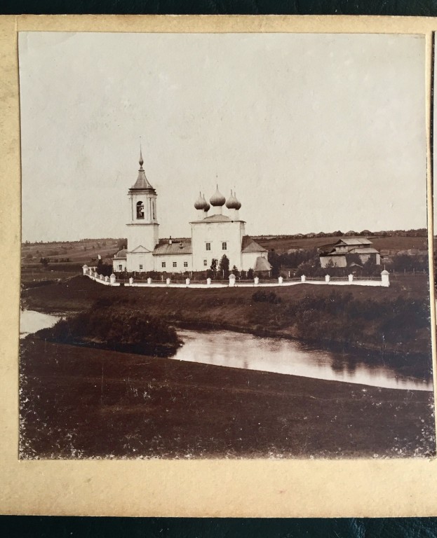 Семистрельное. Неизвестная церковь. архивная фотография, Стереопара 1905 г. Частная коллекция