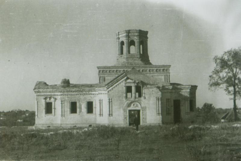 Церковь Покрова Пресвятой Богородицы, Черепашинцы (Хмельникский район, Украина, Винницкая область). архивная фотография, Фото 1941 г. с аукциона e-bay.de