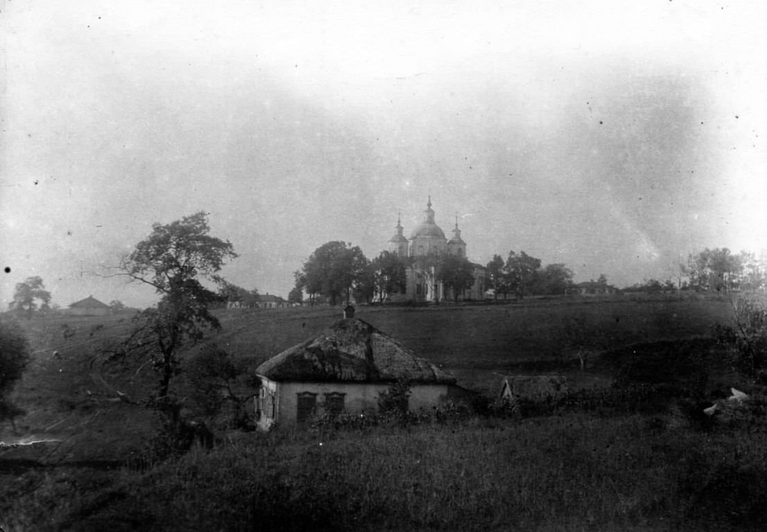 Одрынка. Церковь Троицы Живоначальной. архивная фотография, Частная коллекция. Фото 1930-х годов