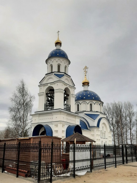Церковь Воскресения Христова на Игнатовском кладбище, Игнатово (Ярославский район, Ярославская область). фасады