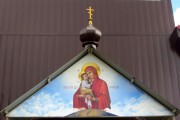Церковь Почаевской иконы Божией Матери (новая), Роспись над входом<br>, Гирсово, Юрьянский район, Кировская область