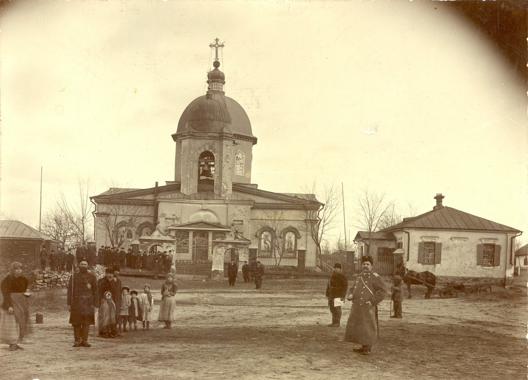 Церковь Александра Невского (старая), Азов (Азовский район и г. Азов, Ростовская область). архивная фотография, Фото начала ХХ века из фондов Новочеркасского музея истории донского казачества