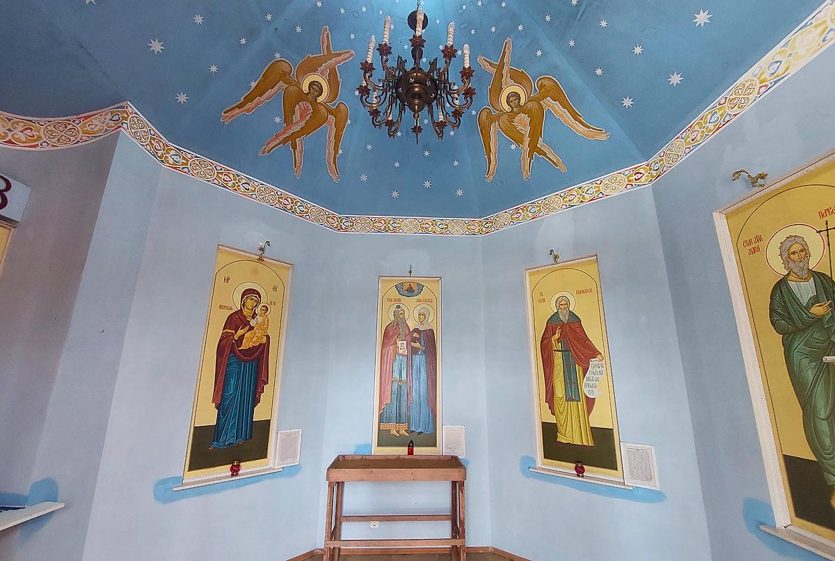 интерьер и убранство. Часовня Захарии и Елисаветы, Динамо (Санкт-Петербург, Пушкинский район, г. Санкт-Петербург)