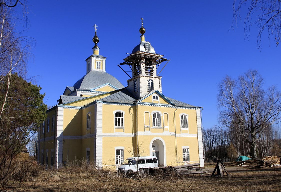 Церковь Всех Святых, Одоевское (Шарьинский район, Костромская область). фасады