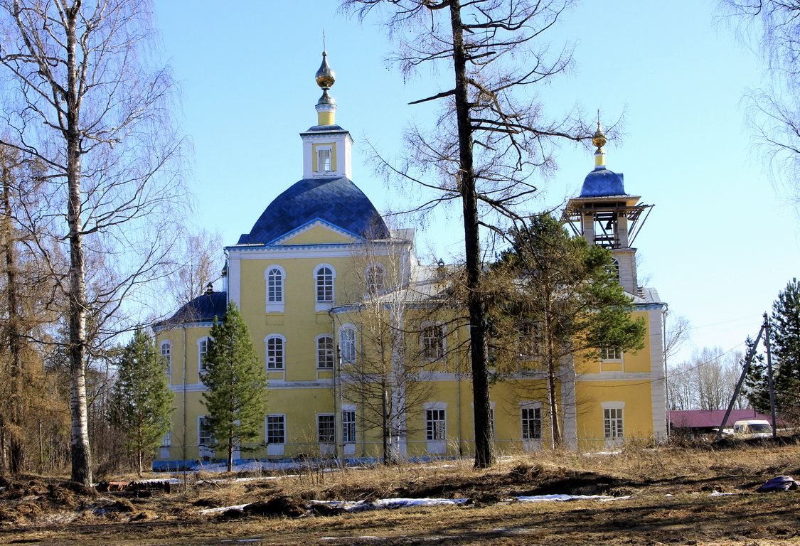 Церковь Всех Святых, Одоевское (Шарьинский район, Костромская область). фасады
