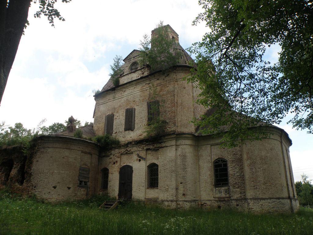 Церковь Воскресения Христова, Троицкое (Шарьинский район, Костромская область). фасады